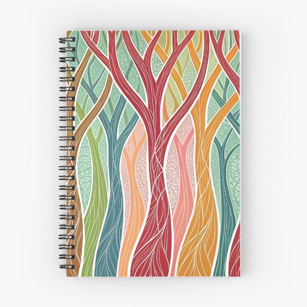 Item preview, Fantasy Trees Pattern designed and sold by trendspatterns.