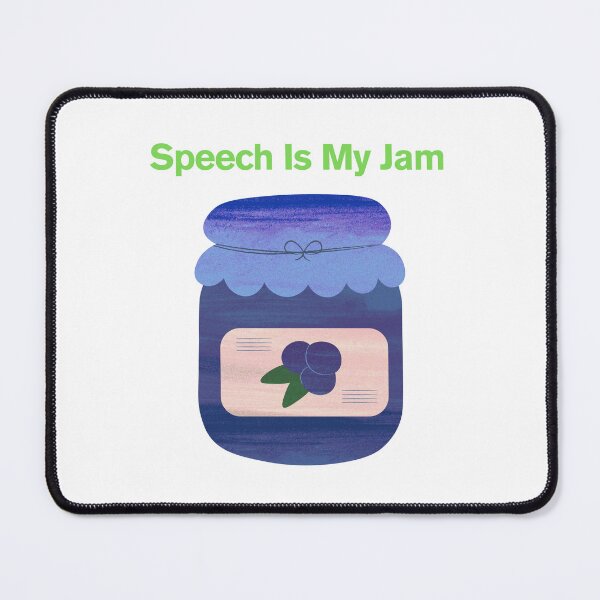 Item preview, Speech Is My Jam designed and sold by ridnaledesigner.