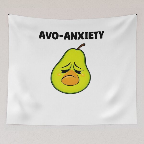 Item preview, Anxious Avocado designed and sold by allogy.
