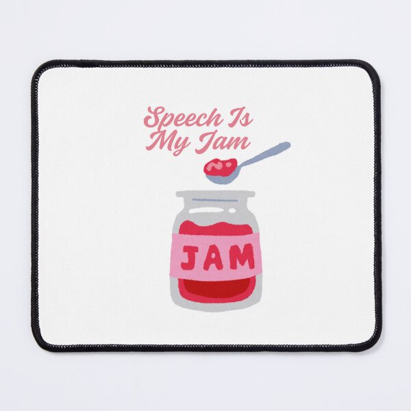Item preview, Speech Is My Jam designed and sold by ridnaledesigner.