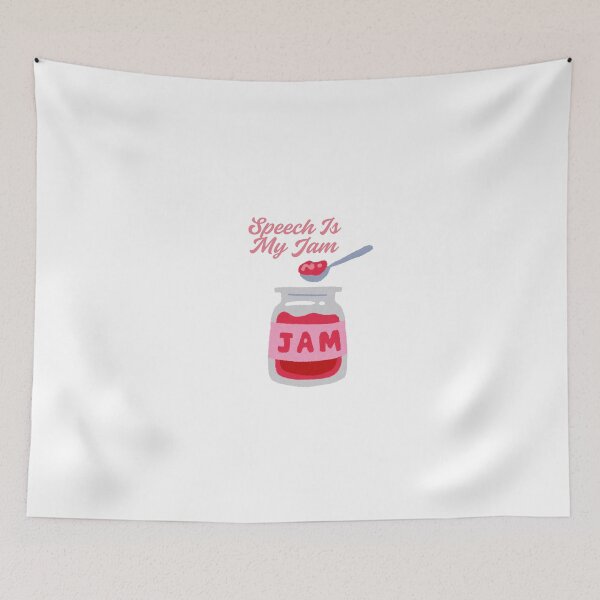 Item preview, Speech Is My Jam designed and sold by ridnaledesigner.