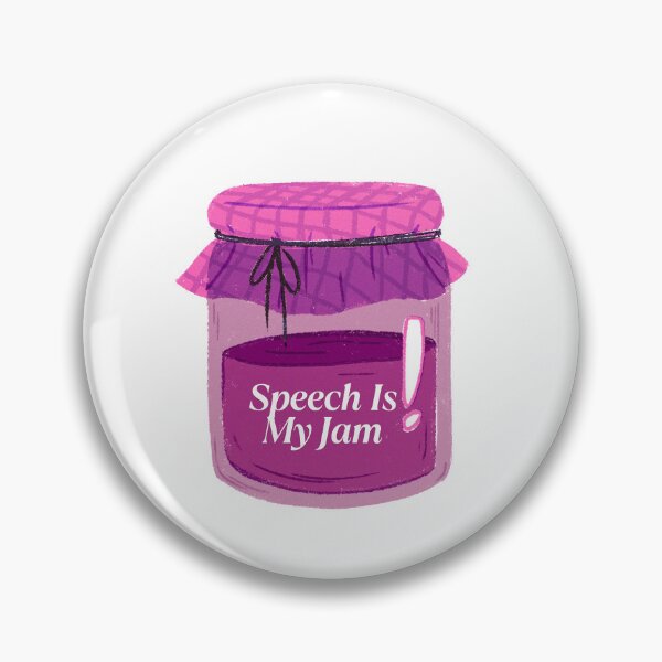 Item preview, Speech Is My Jam designed and sold by ridnaledesigner.
