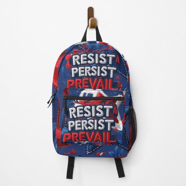 Item preview, Resist Persist Prevail Embroidered Inspirational Motivational Patch designed and sold by ArtDesignTp.