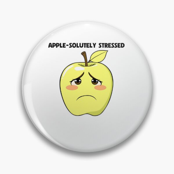 Item preview, Anxious Apple designed and sold by allogy.