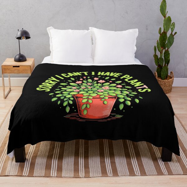 Item preview, Sorry I Have Plants Funny Plant Lover Gardening Botanical Pun designed and sold by w1ckerman.