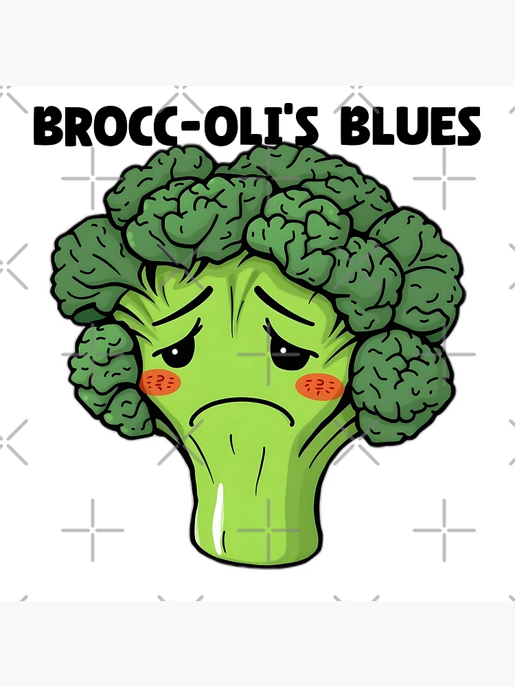 Thumbnail 5 of 5, Coasters (Set of 4), Brooding Broccoli designed and sold by allogy.