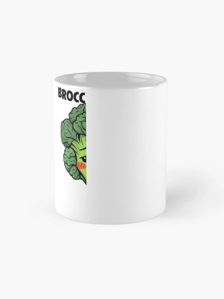Thumbnail 4 of 6, Coffee Mug, Brooding Broccoli designed and sold by allogy.