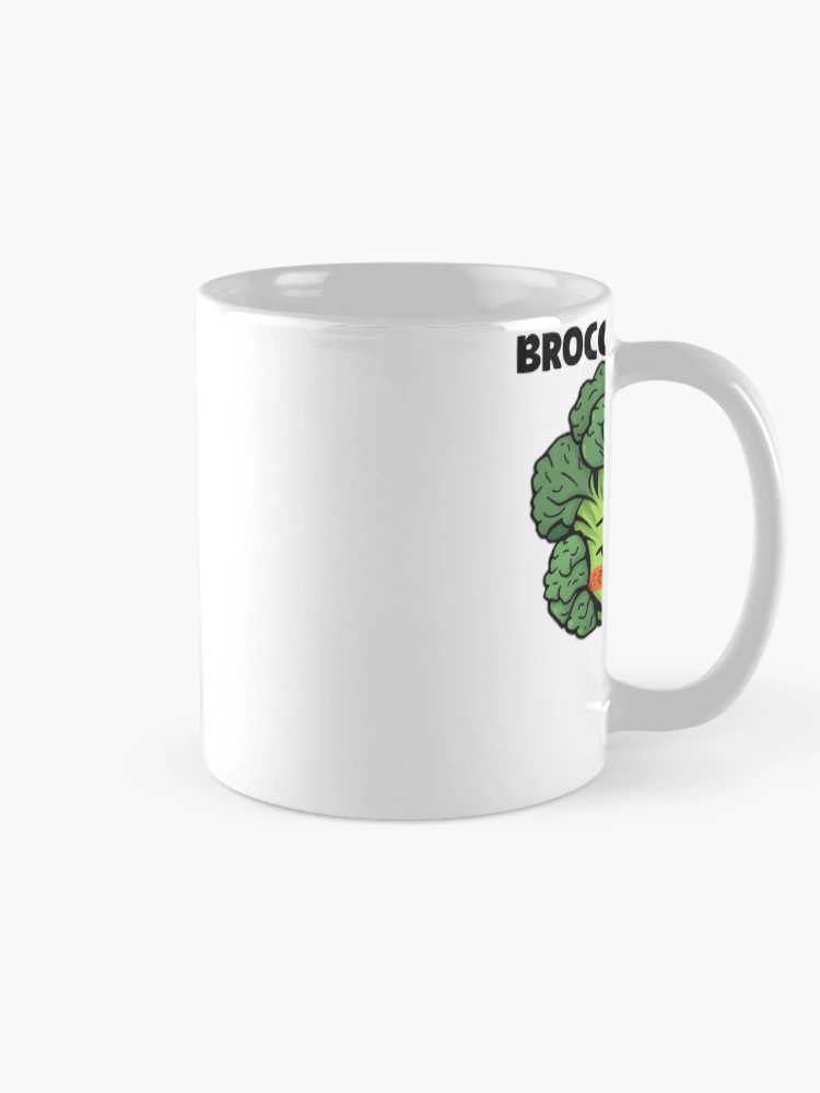 Thumbnail 3 of 6, Coffee Mug, Brooding Broccoli designed and sold by allogy.