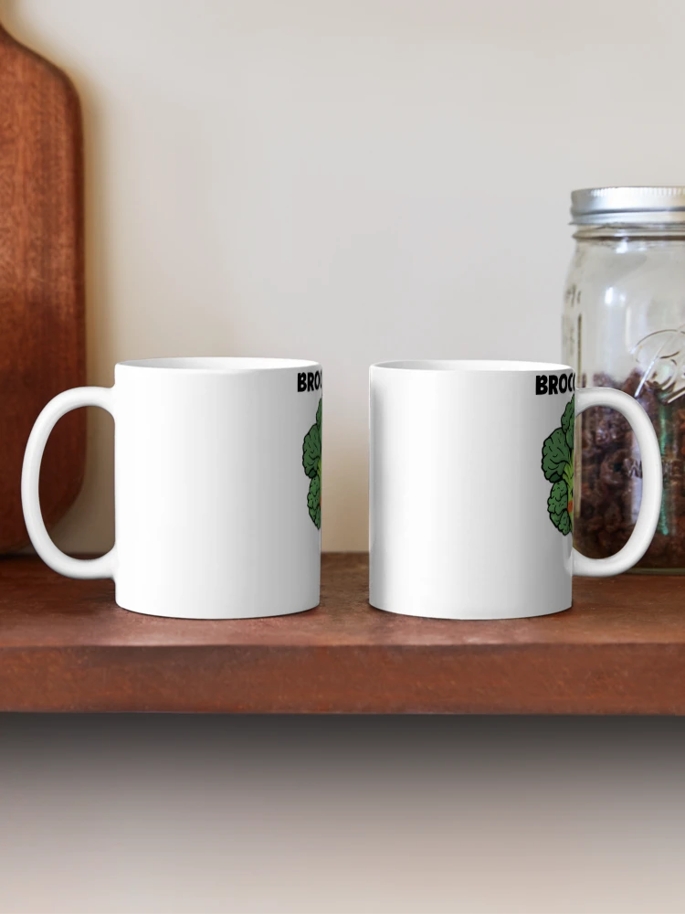 Thumbnail 2 of 6, Coffee Mug, Brooding Broccoli designed and sold by allogy.