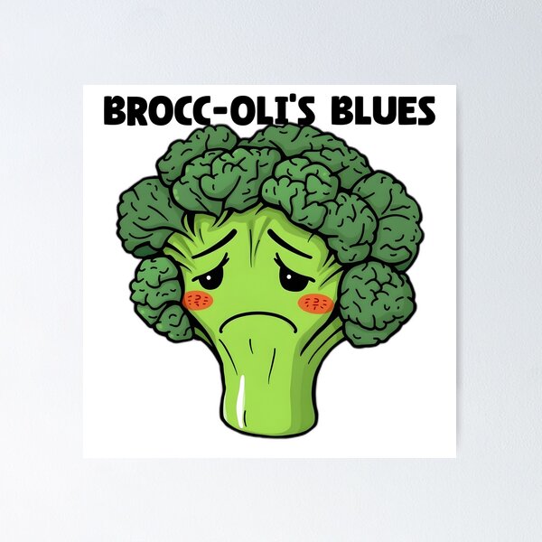 Item preview, Brooding Broccoli designed and sold by allogy.