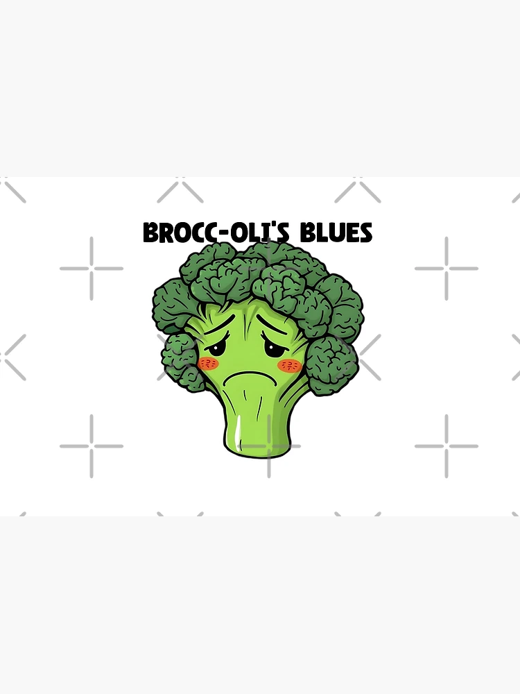 Thumbnail 4 of 4, Zipper Pouch, Brooding Broccoli designed and sold by allogy.