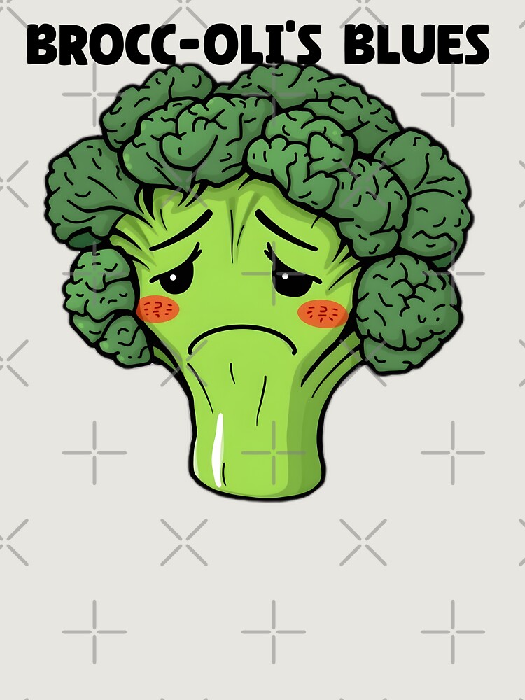 Thumbnail 6 of 6, Premium Oversized Sweatshirt, Brooding Broccoli designed and sold by allogy.