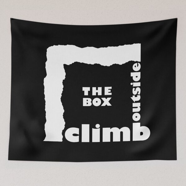 Item preview, Climb outside the box 1 White designed and sold by Tam-Ara.