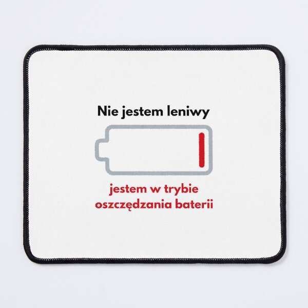 Item preview, Nie jestem leniwy designed and sold by TOSHA-Poland.