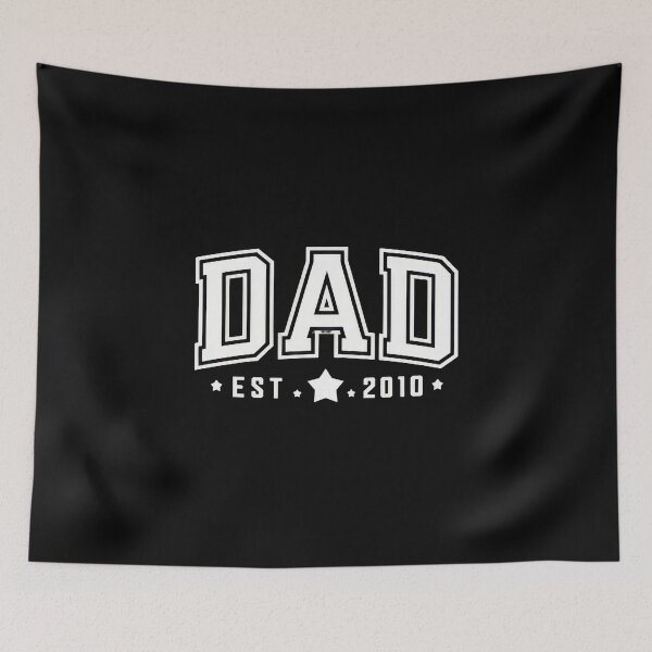 Item preview, Dad EST 2010 – Bold Vintage Varsity Fatherhood Typography Design designed and sold by VISIONARTIST.