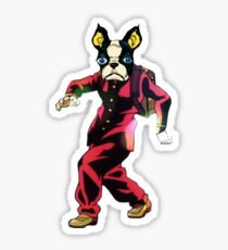 Koichi with Iggy's Head Photoshopped On Sticker