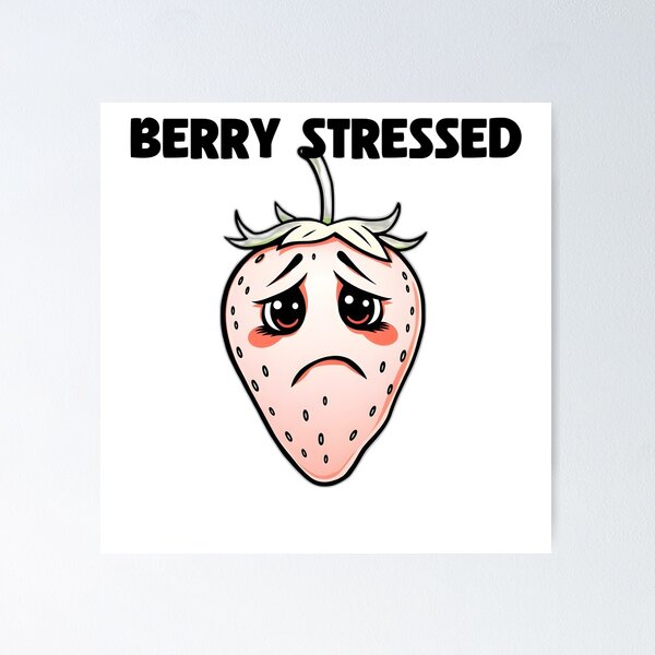 Item preview, Anxious Strawberry designed and sold by allogy.