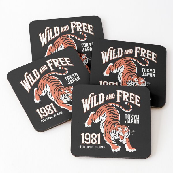 Item preview, Vintage Tokyo Tiger Graphic – Wild and Free 1981 Retro Japan Style designed and sold by VISIONARTIST.