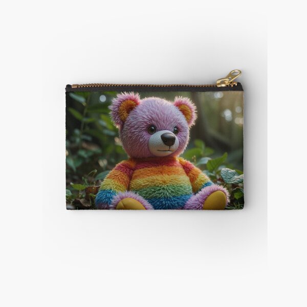 Item preview, Rainbow Stuffed Teddy designed and sold by M-Y-A-R-T-.