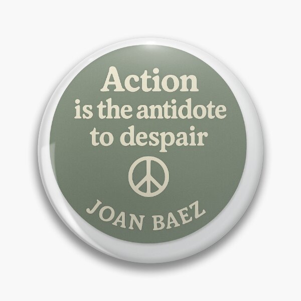Item preview, Cosmic Sweethearts - Baez Action is the Antidote to Despair designed and sold by Electric Menagerie.