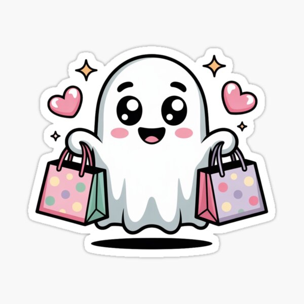 Item preview, Little Shopping Ghost designed and sold by Mateusz Majcherek.