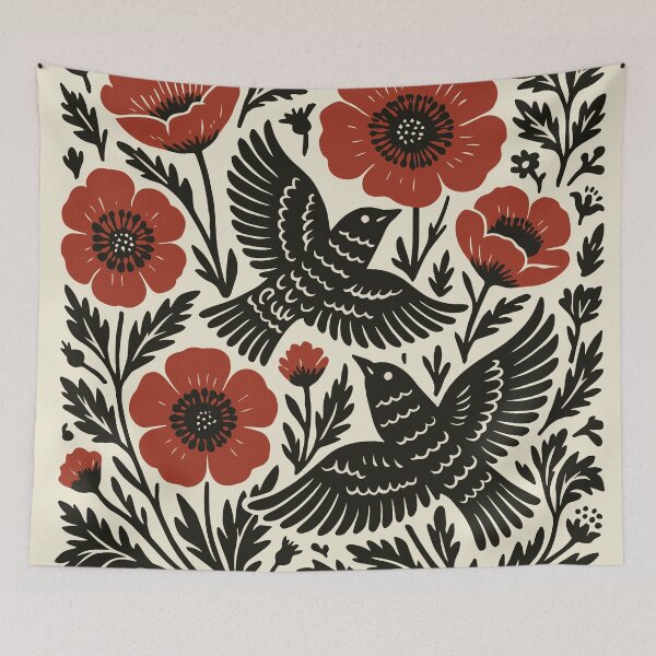 Item preview,  Whispers Among Poppies designed and sold by lazarus93.