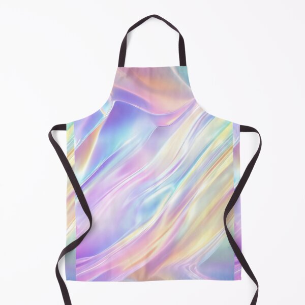 Item preview, Holographic iridescent background. Pastel rainbow colors. Soft fabric texture designed and sold by LuckyStep.