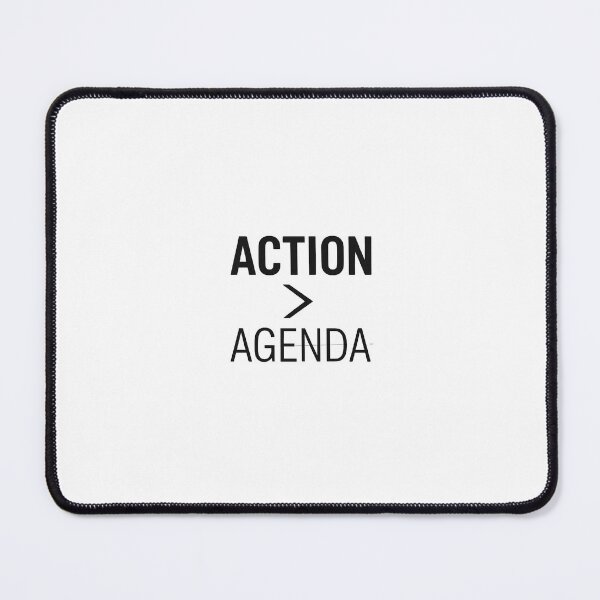 Item preview, Action > Agenda – Do More, Meet Less designed and sold by D8LYFIN.