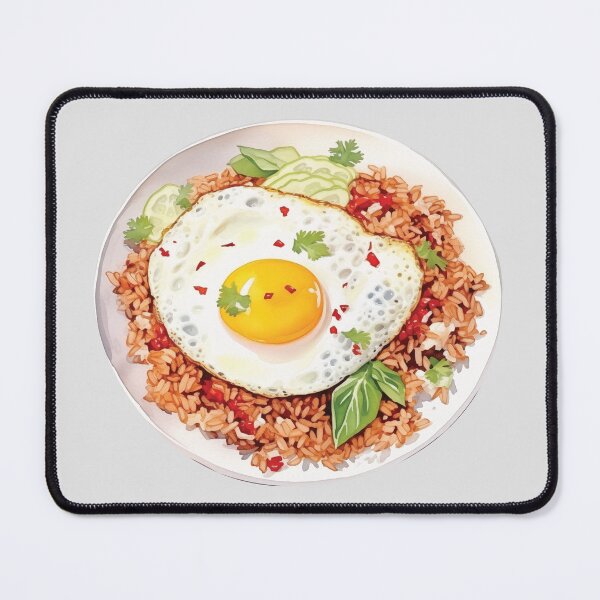 Item preview, Malay Kampung Fried Rice With A Fried Egg designed and sold by Alicia Chee.