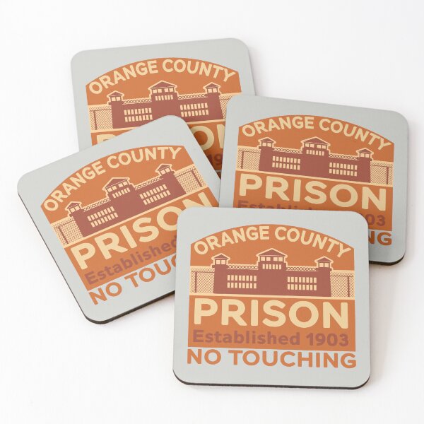 Item preview, Orange County Prison Established 1903 - No Touching designed and sold by Meta Cortex.