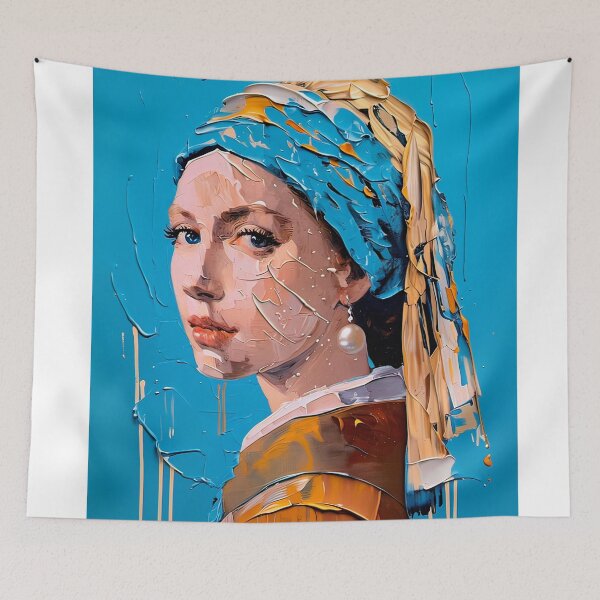 Item preview, Girl with a Pearl Earring by Johannes Vermeer designed and sold by paulrommer.