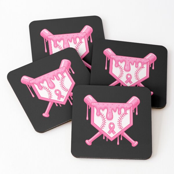 Item preview, Pink Drip Baseball Bats Breast Cancer Awareness designed and sold by cawtoon.