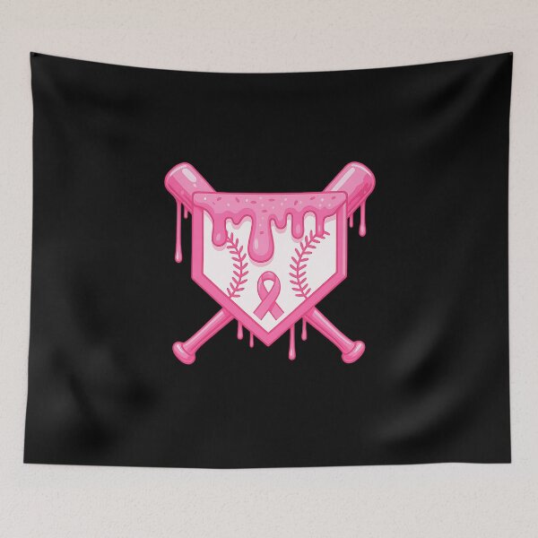 Item preview, Pink Drip Baseball Bats Breast Cancer Awareness designed and sold by cawtoon.