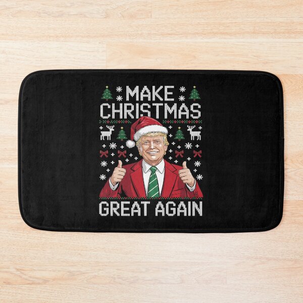 Item preview, Make Christmas Great Again Funny Trump Xmas Snow Pajama Ugly designed and sold by splindoershop.