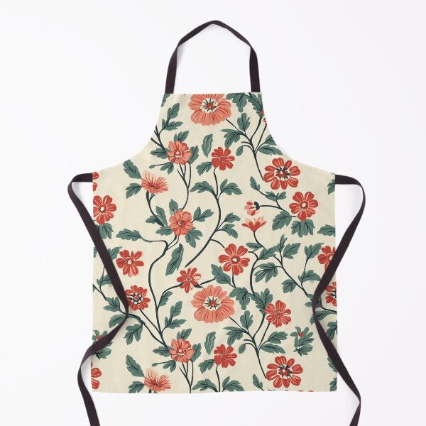 Item preview, Minimalistic Blooming Retro Romantic  India Floral For Sewing Lovers designed and sold by RoyalStarsPatts.