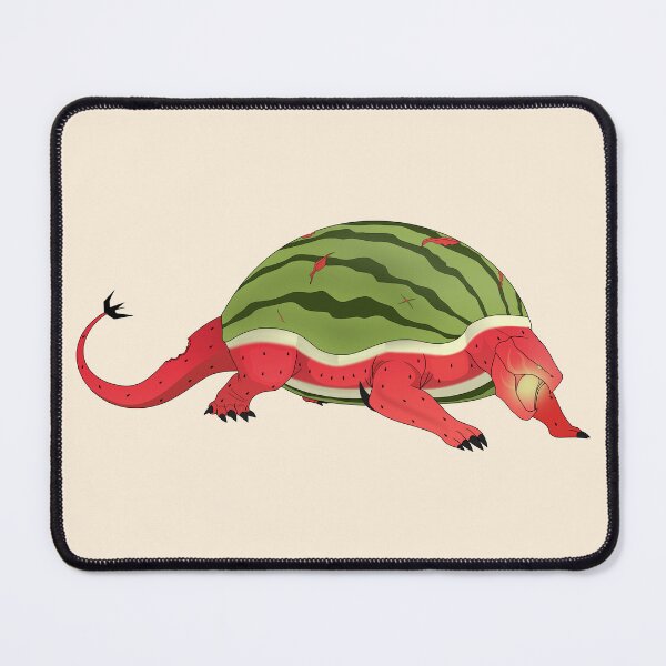 Item preview, Melmos the watermelon kaiju designed and sold by TheMutantPencil.