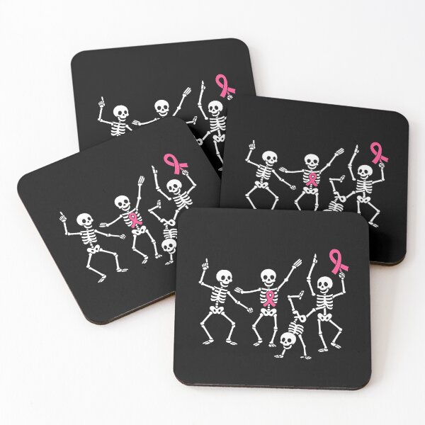 Item preview, Pink Ribbon Breast Cancer Awareness Skeleton Women Men Kids  designed and sold by cawtoon.