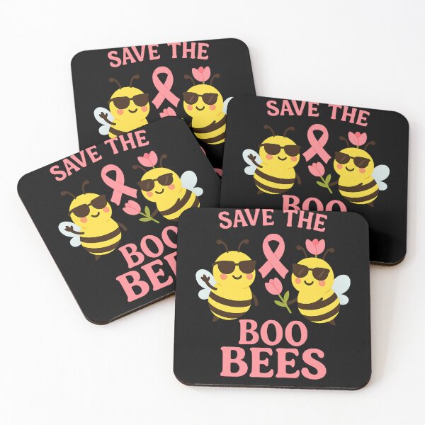Item preview, Save The Boo Bees Breast Warrior Survivor Cancer Awareness designed and sold by cawtoon.