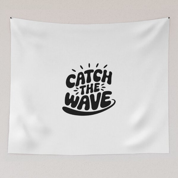 Item preview, Catch The Wave – Retro Summer Surf Vibes Graphic for Beach Lovers & Ocean Dreamers designed and sold by MONOVINT.