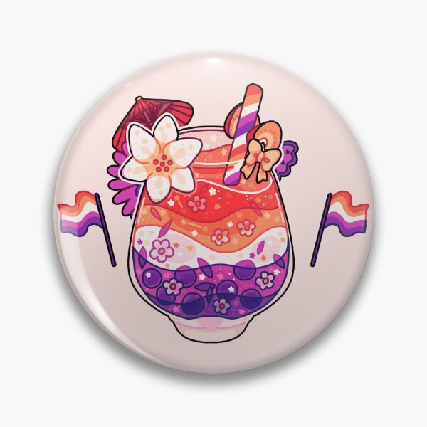 Item preview, Lesbian pride drink designed and sold by SilAchan.