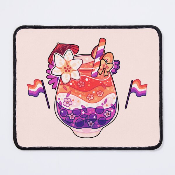 Item preview, Lesbian pride drink designed and sold by SilAchan.