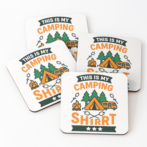 Item preview, This Is My Camping Shirt Funny Camper designed and sold by cawtoon.