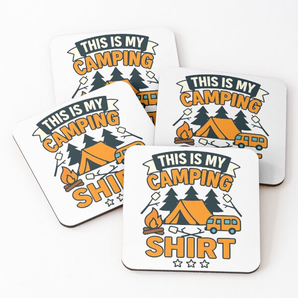 Item preview, This Is My Camping Shirt Funny Camper designed and sold by cawtoon.