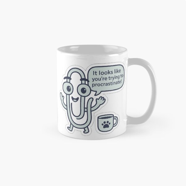 Item preview, Helpful Paperclip Pal – Kawaii Productivity designed and sold by Power Within Prints.