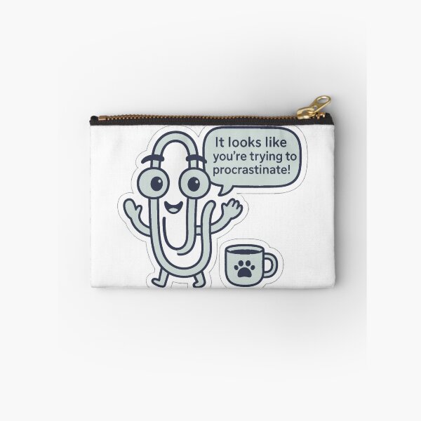 Item preview, Helpful Paperclip Pal – Kawaii Productivity designed and sold by Power Within Prints.