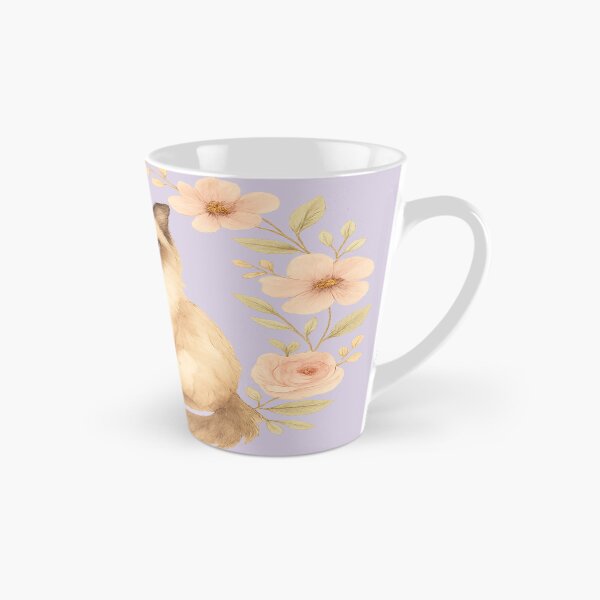 Item preview, Birman Cat Floral Watercolour Illustration  designed and sold by Brontox.