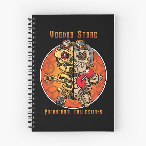 Item preview, Voodoo Doll Steampunk Cyborg Skull designed and sold by Voodoo Store Paranormal Collections.