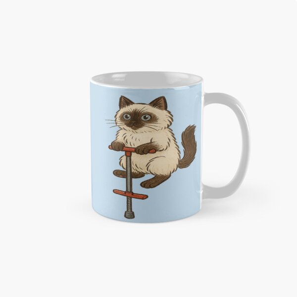 Item preview, Birman Cat on Pogo Stick  designed and sold by Brontox.