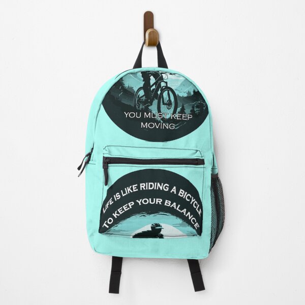 Item preview, Keep Your Balance – Inspirational Bicycle Quote by Einstein designed and sold by ArtsyExplorer.