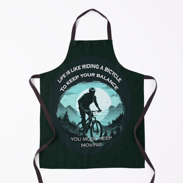 Item preview, Keep Your Balance – Inspirational Bicycle Quote by Einstein designed and sold by ArtsyExplorer.